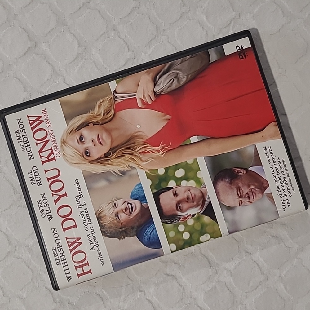 😍3/$25 HOW DO YOU KNOW DVD